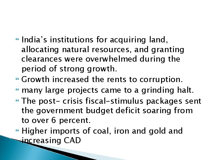 Indian Economy Trends and Challenges Ashita Allamraju Structure
