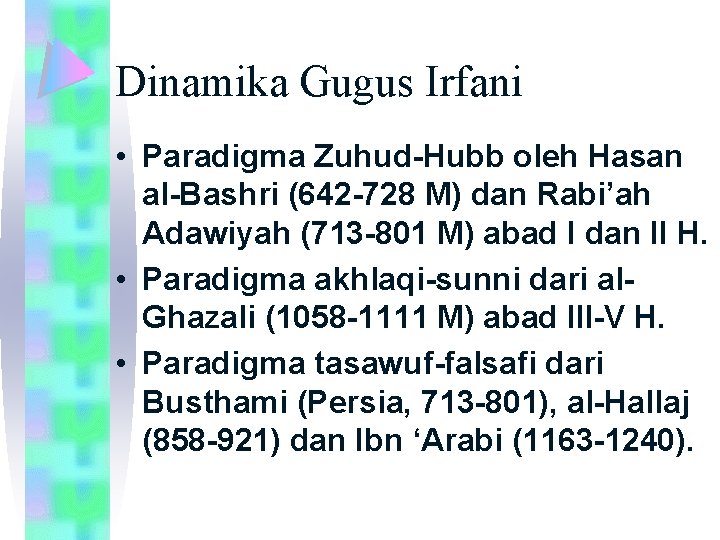 Dinamika Gugus Irfani • Paradigma Zuhud-Hubb oleh Hasan al-Bashri (642 -728 M) dan Rabi’ah