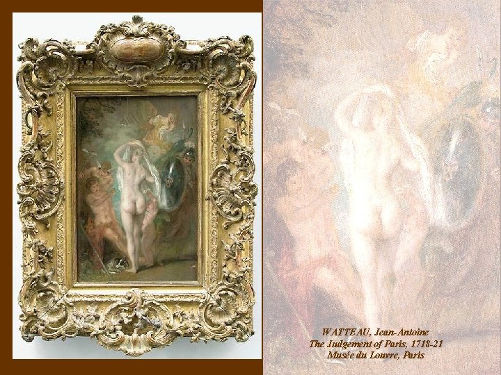 WATTEAU, Jean-Antoine The Judgement of Paris, 1718 -21 Musée du Louvre, Paris 