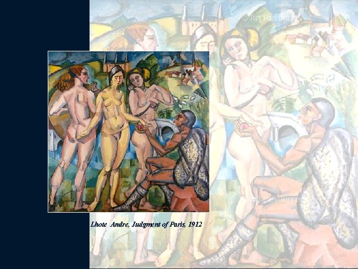 Lhote Andre, Judgment of Paris, 1912 