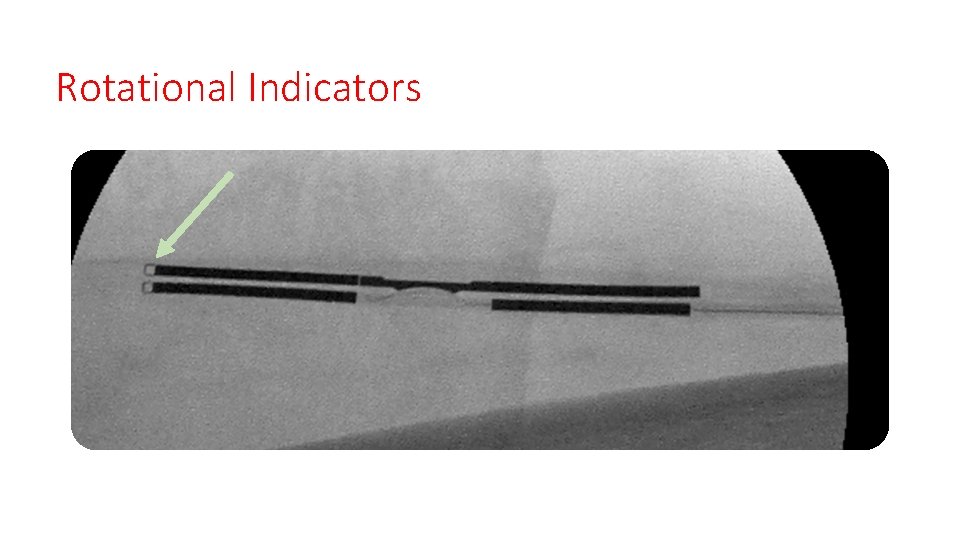 Rotational Indicators Rotational Indicators