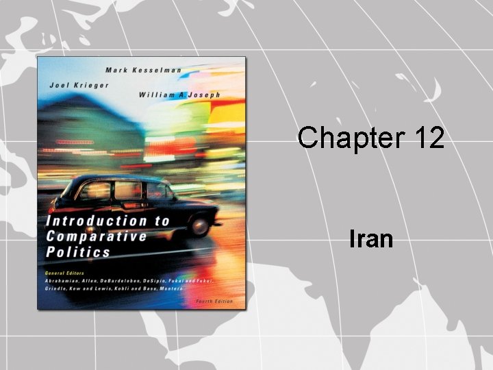 Chapter 12 Iran 