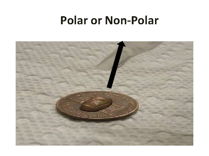 Polar or Non-Polar 