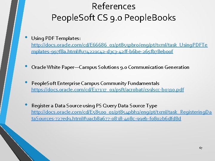 References People. Soft CS 9. 0 People. Books • Using PDF Templates: http: //docs.