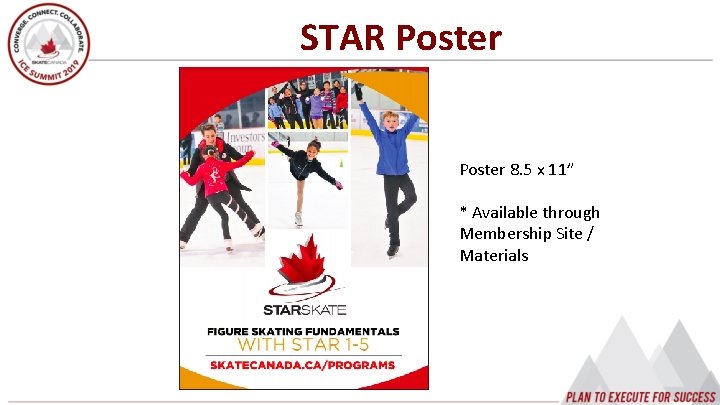 STAR Poster 8. 5 x 11” * Available through Membership Site / Materials 