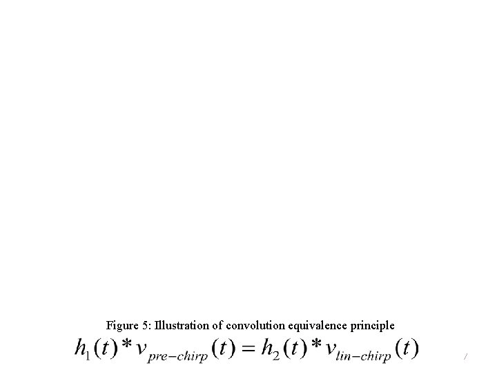 Figure 5: Illustration of convolution equivalence principle 17 