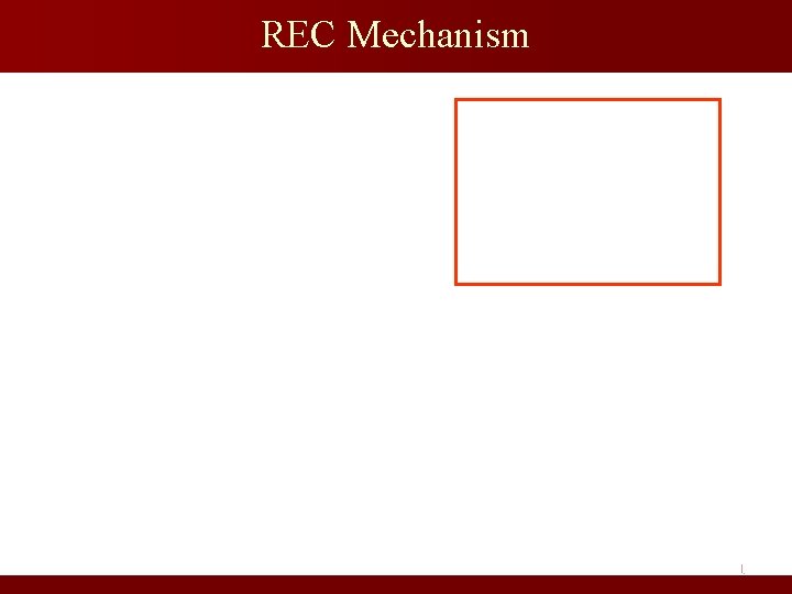 REC Mechanism 21 