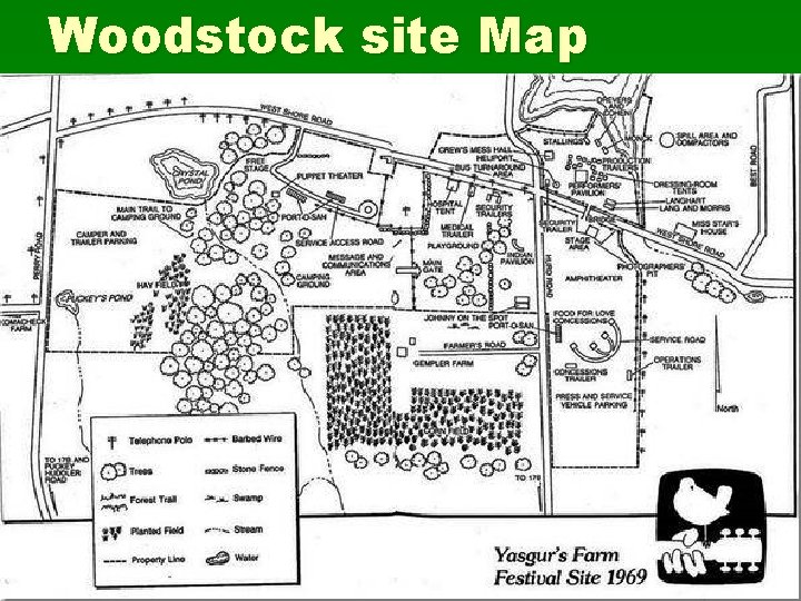 Woodstock site Map 