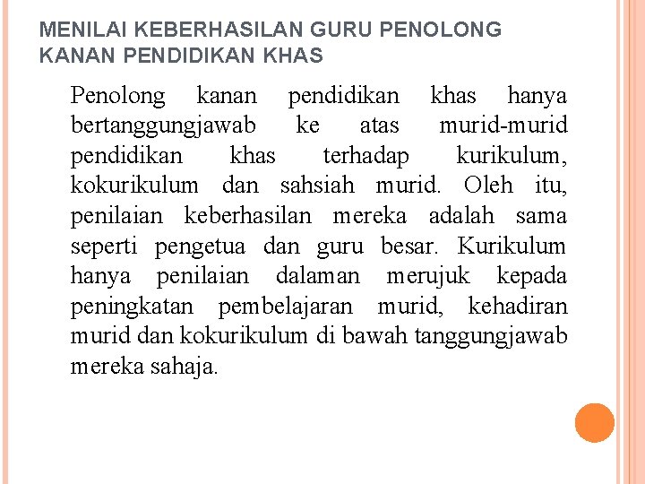 Instrumen Keberhasilan Penolong Kanan Bahagian Pembangunan Dna Penilaian