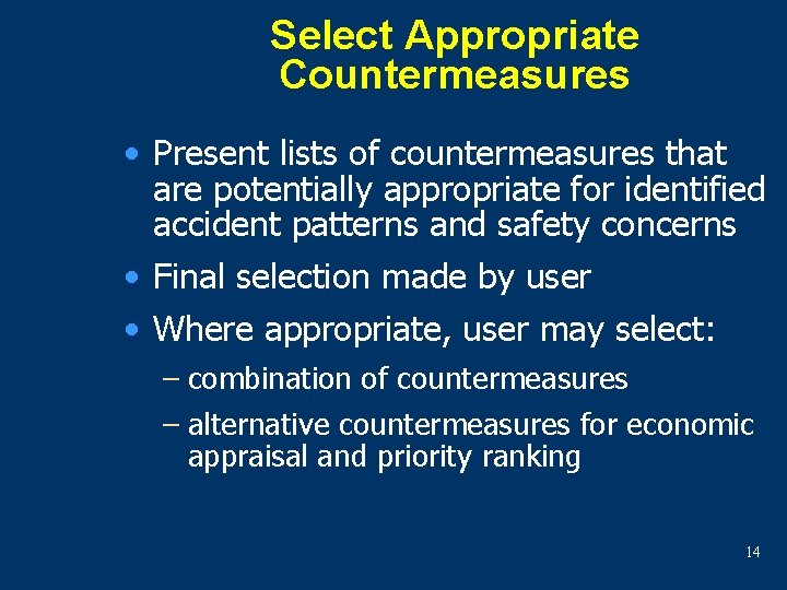 Safety Analyst Overview Presentation Michael S Griffith FHWA