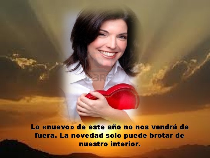Lo «nuevo» de este año no nos vendrá de fuera. La novedad solo puede