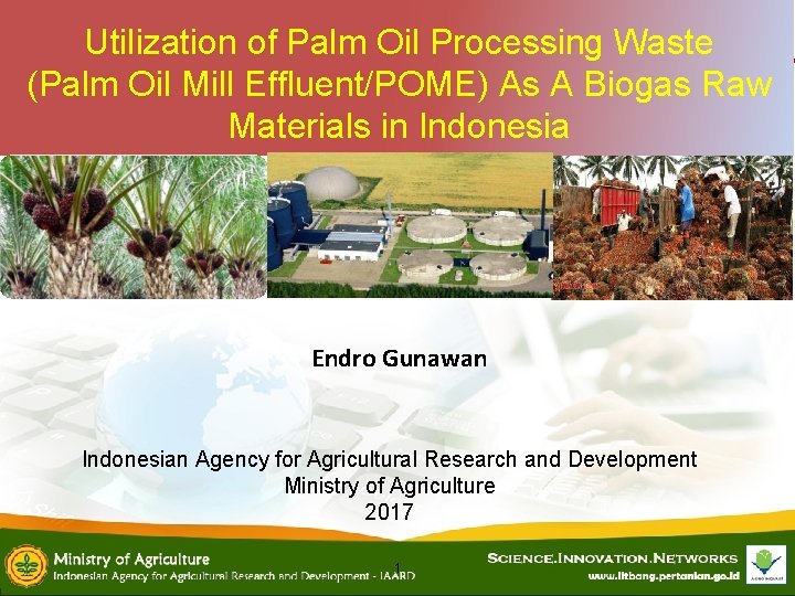 Utilization of Palm Oil Processing Waste (Palm Oil Mill Effluent/POME) As A Biogas Raw