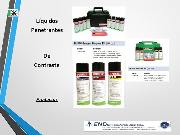 Líquidos Penetrantes De Contraste Productos 