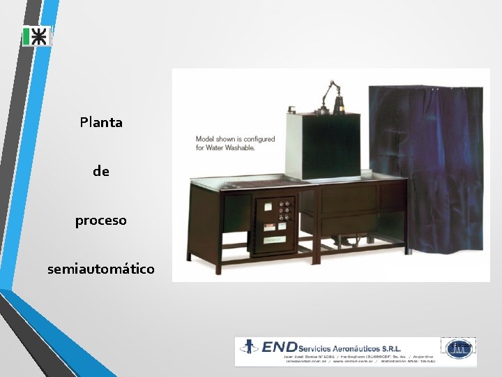 Planta de proceso semiautomático 