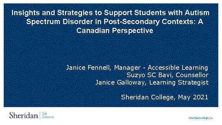 Insights and Strategies to Support Students with Autism