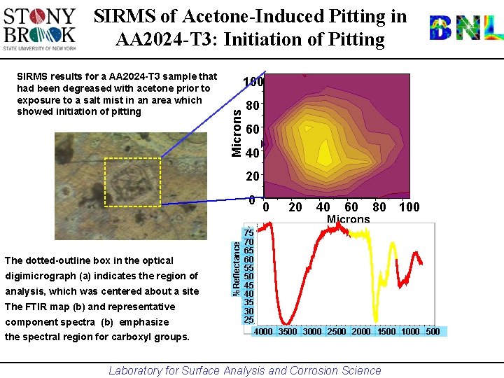SIRMS of Acetone-Induced Pitting in AA 2024 -T 3: Initiation of Pitting 100 Microns