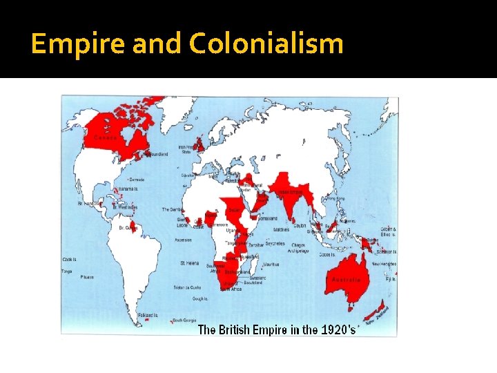 Empire and Colonialism 