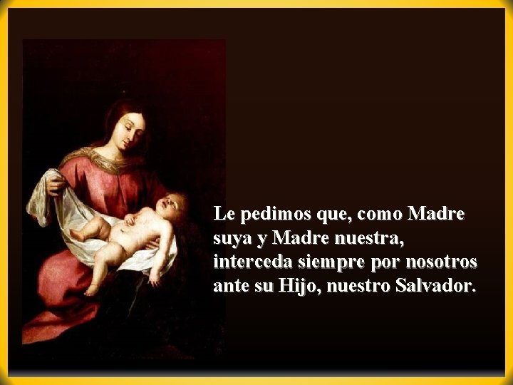 Solemnidad de Santa Mara Madre de Dios Los