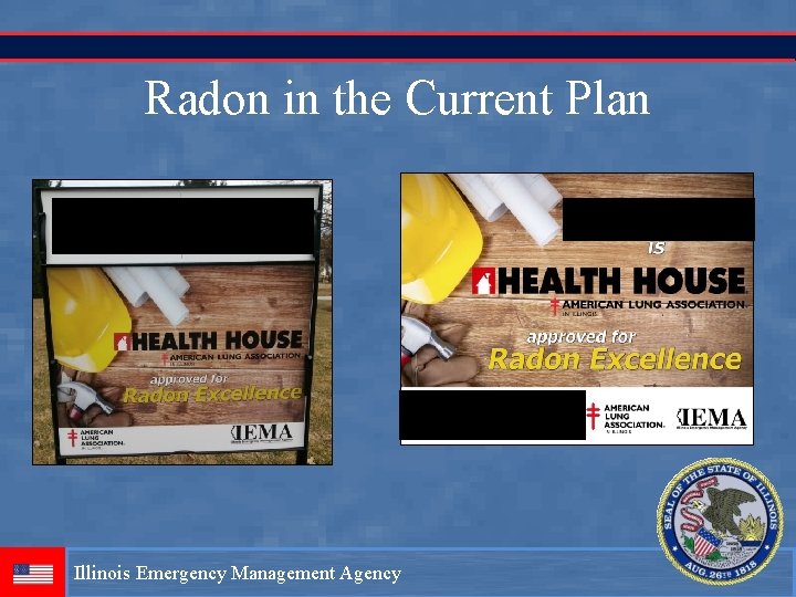 Radon in the Current Plan Illinois Emergency Management Agency 