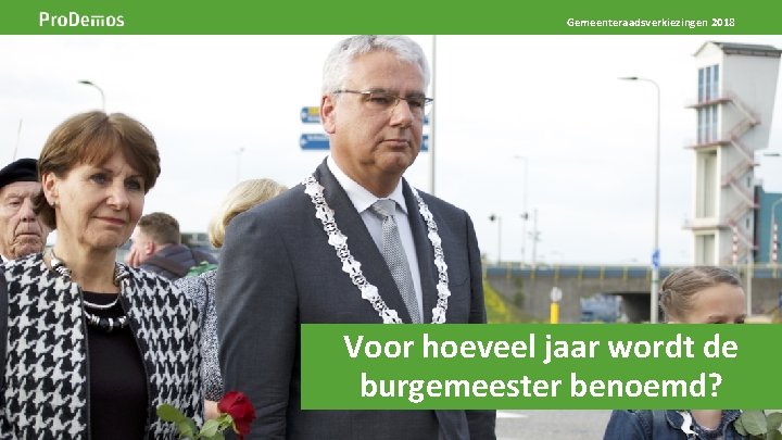 Gemeenteraadsverkiezingen 2018 Beelddia Beeld op de positie van dit grijze kader. Tekst vrij te