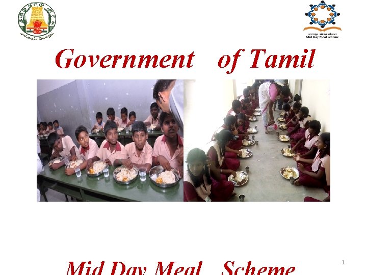 Government of Tamil Nadu 1 