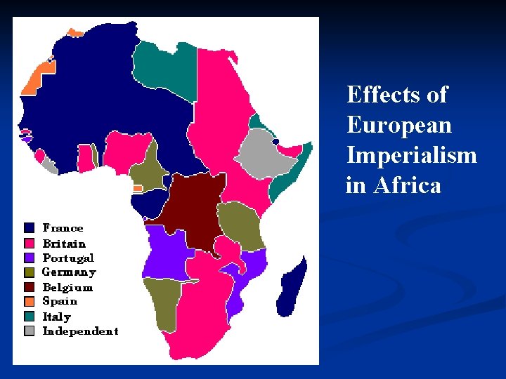 Effects of European Imperialism in Africa 