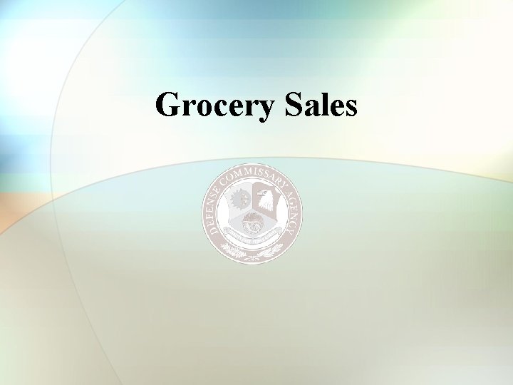 Grocery Sales 