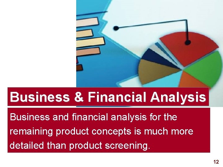 Business & Financial Analysis Business and financial analysis for the remaining product concepts is