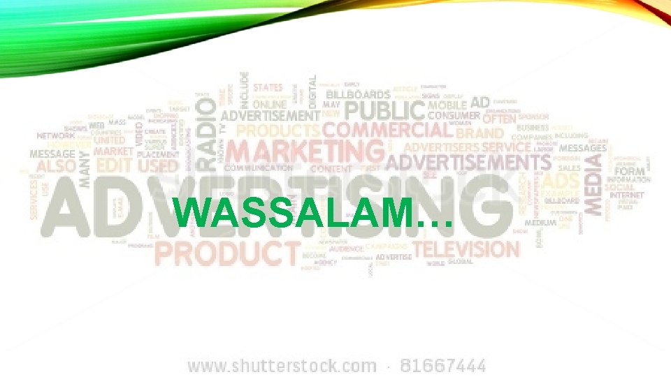 WASSALAM… 