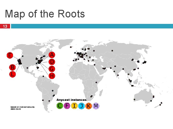 Map of the Roots 13 