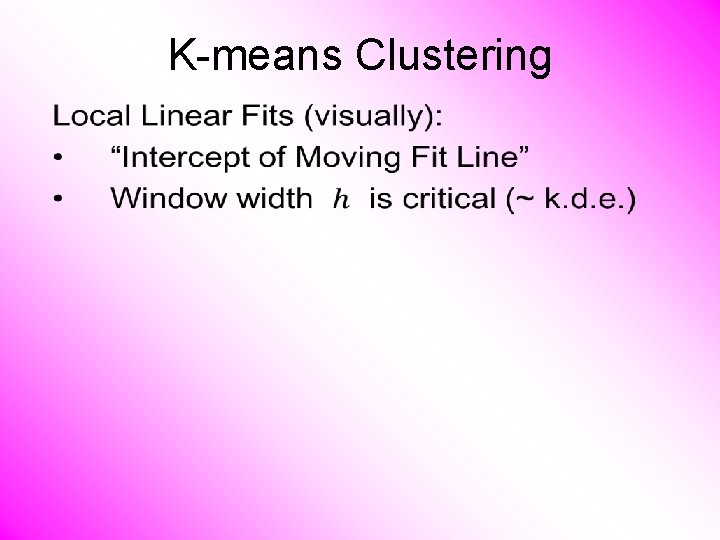 K-means Clustering • 