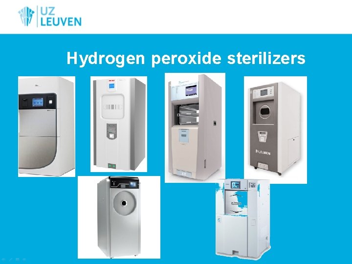 Hydrogen peroxide sterilizers 