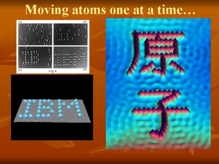 Moving atoms one at a time… 