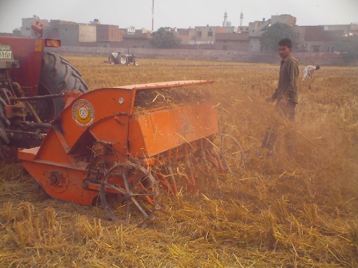 Residue management • One completely new feature of zero-tillage cropping systems compared to conventional