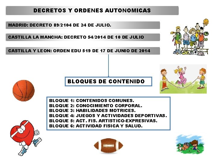 DECRETOS Y ORDENES AUTONOMICAS MADRID: DECRETO 89/2104 DE 24 DE JULIO. CASTILLA LA MANCHA: