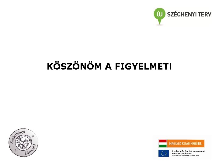 KÖSZÖNÖM A FIGYELMET! 