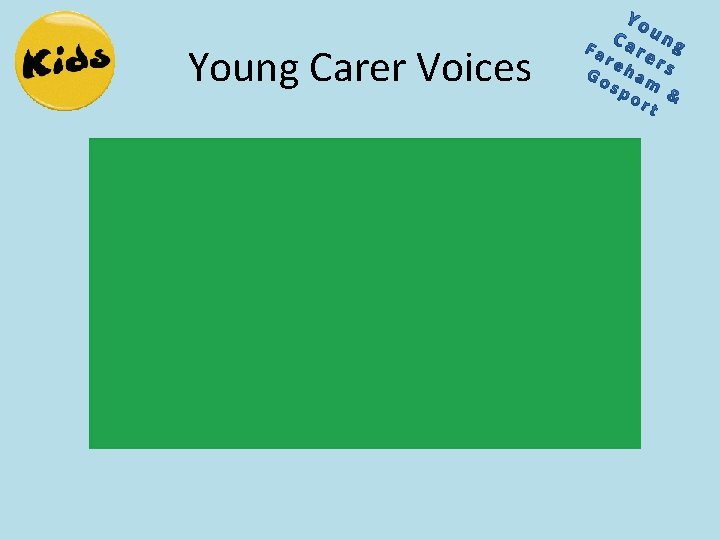 Young Carer Voices 