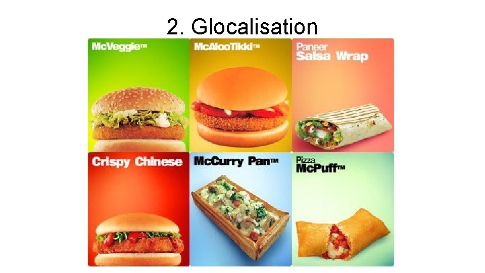 2. Glocalisation 