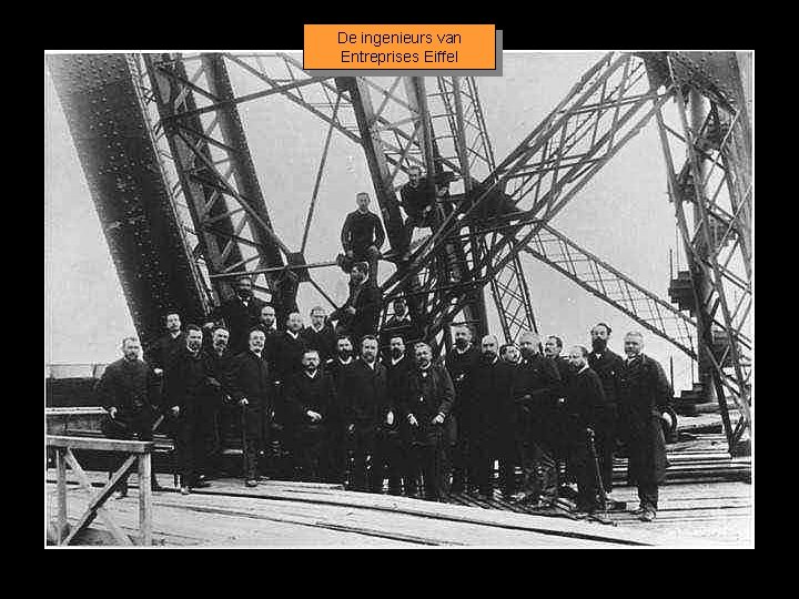 De ingenieurs van Entreprises Eiffel 