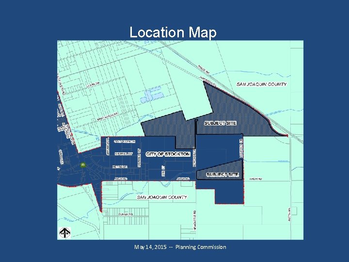 Location Map May 14, 2015 -- Planning Commission 