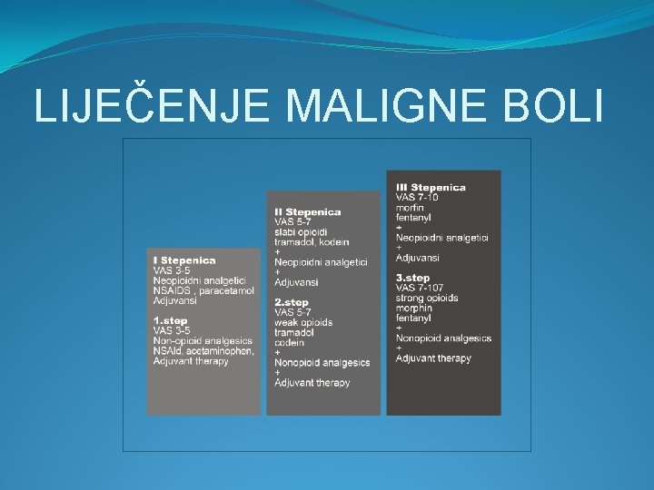 LIJEČENJE MALIGNE BOLI 