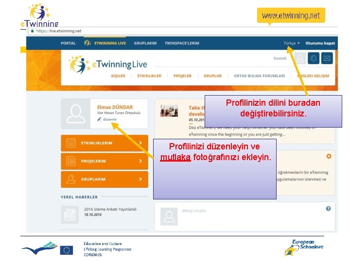 Profilinizin dilini buradan değiştirebilirsiniz. Profilinizi düzenleyin ve mutlaka fotoğrafınızı ekleyin. Profilinizin dilini buradan değiştirebilirsiniz. Profilinizi düzenleyin ve mutlaka fotoğrafınızı ekleyin.