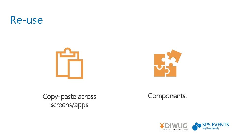 Re-use Copy-paste across screens/apps Components! 