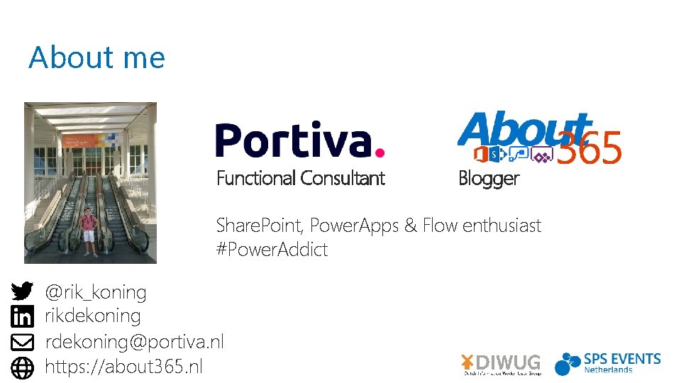 About me Functional Consultant Blogger Share. Point, Power. Apps & Flow enthusiast #Power. Addict