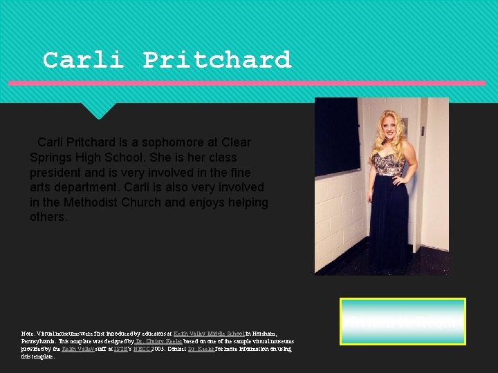 Carli Pritchard is a sophomore at Clear Springs High School. She is her class