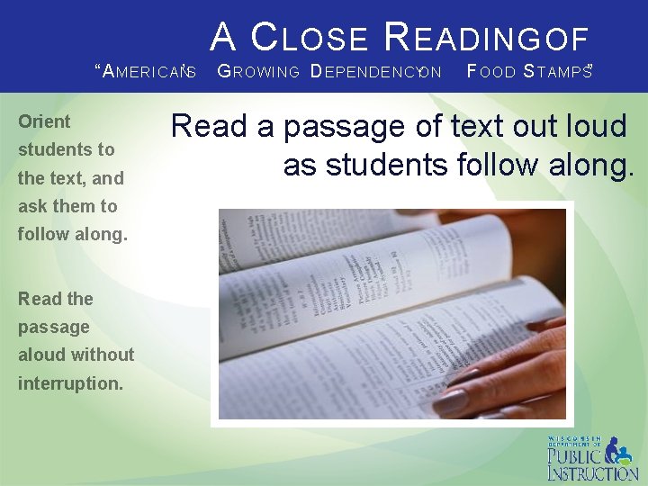 A C LOSE R EADING OF “ A ME RIC A N’S Orient students