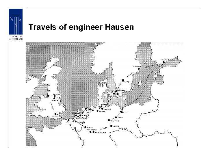 Travels of engineer Hausen 