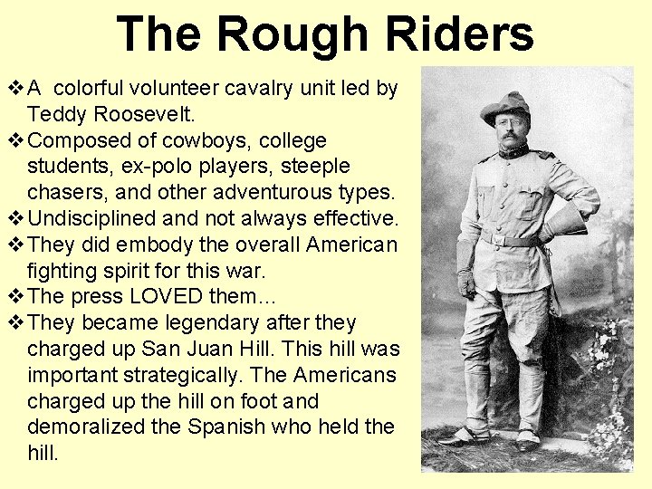 Spanish American War A Splendid Little War Causes