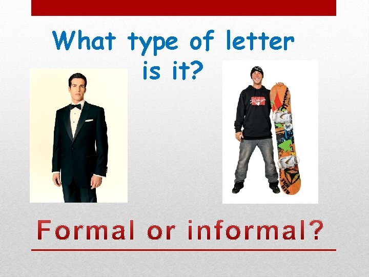 What type of letter is it? 