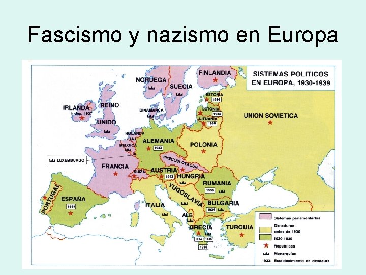 Fascismo y nazismo en Europa 